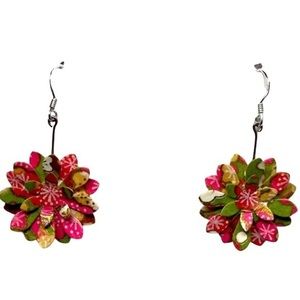 Layered Floral earrings